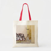 LISSABON (URBAN GRAFFITI IN ALFAMA) TOTE BAG (Voorkant)