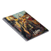 Lissabon-Vintage Notitieboek (Rechterzijde)