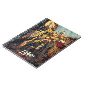 Lissabon-Vintage Notitieboek (Linkerzijde)