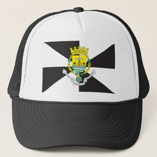 Lissabon-vlag Trucker Pet (Voorkant)