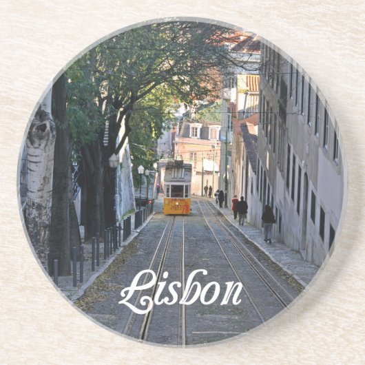 Lissabon Zandsteen Onderzetter (Voorkant)
