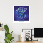 Lissajous Box Poster (Thuiskantoor)