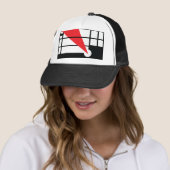 Lissitzky en Mondrain Trucker Pet (In situ)