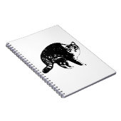 List Night Tabby Plans Notitieboek (Rechterzijde)