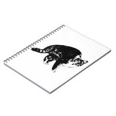 List Night Tabby Plans Notitieboek (Linkerzijde)