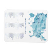 List of National Parks in the United States  Magneet (Horizontaal)