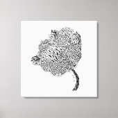 Listakora Bloem Canvas Print (Voorkant)