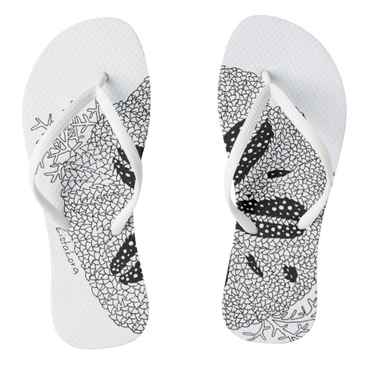 Listakora Seashell Teenslippers (Voetbed)