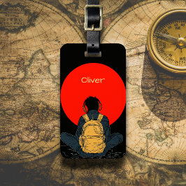 Listening to the Sunset Bagagelabel