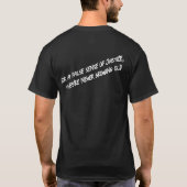 Lister het False Sense bolur herra T-shirt (Achterkant)