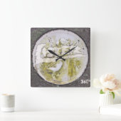 Lister klukka vierkante klok (Huis)