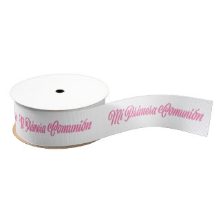 Liston Mi Primera Comunion Satin Ribbon Grosgrain Lint