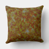 Listras queimadas e manchadas de xadrez kussen (Achterkant)