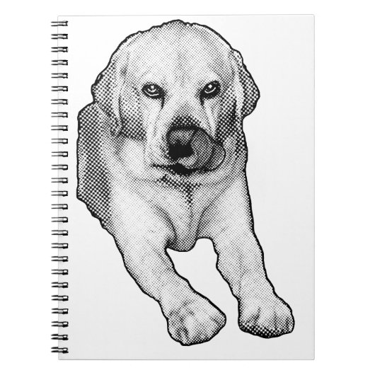 Lists with a Lab wink Notitieboek (Voorkant)