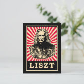 Liszt Briefkaart (Staand voorkant)