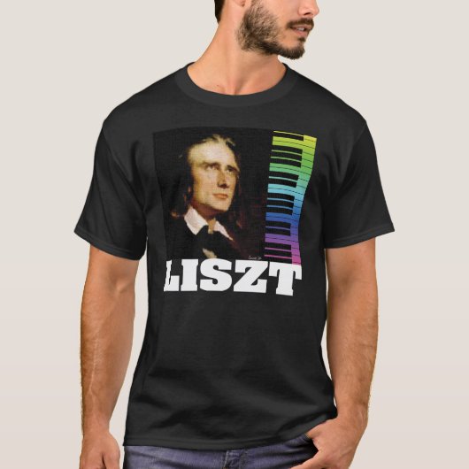 LISZT DARK T-SHIRT (Voorkant)