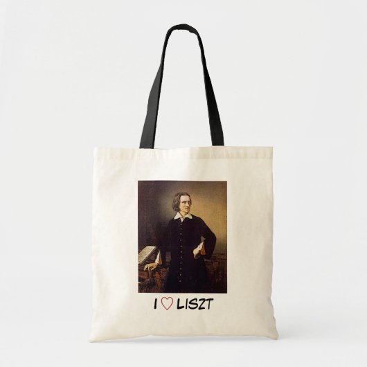 Liszt, Franz Tote Bag (Voorkant)