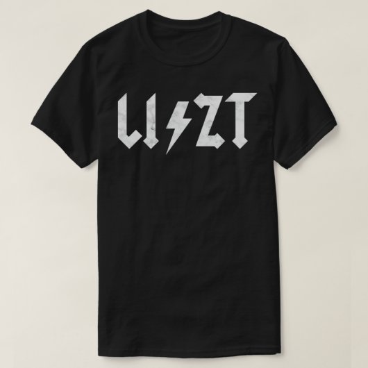 Liszt Rocks T-shirt (Design voorkant)