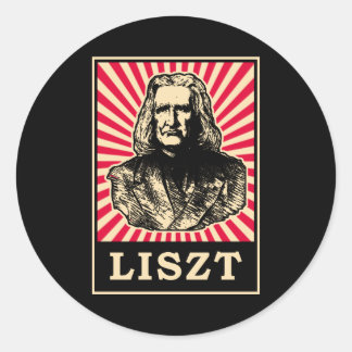 Liszt Ronde Sticker