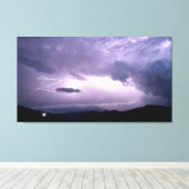Lit by Lightning Canvas Afdruk (Insitu (Houten vloer))