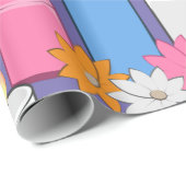 Lit Candle Flowers Thunder_Cove Cadeaupapier (Rol Hoek)