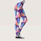 Lit Candle Flowers Thunder_Cove Leggings (Rechts)