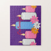 Lit Candle Flowers Thunder_Cove Legpuzzel (Verticaal)