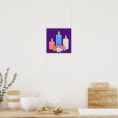 Lit Candle Flowers Thunder_Cove Poster (Keuken)