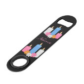 Lit Candle Flowers Thunder_Cove Speed Flessenopener (Voorkant Gekanteld)