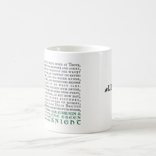 Lit Geek Sir Gawain en de Green Knight - Mok (Center)