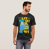 Lit Just Like The 90s   90s Aesthetic Nostalgia 19 T-shirt (Voorkant volledig)