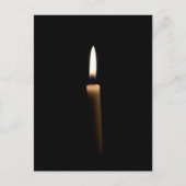 Lit-kaars Briefkaart (Voorkant)