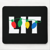 Lit Kerstmis Muismat (Voorkant)