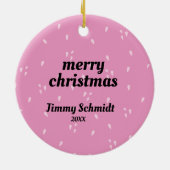 Lit Llama Ornament - Feestelijk & ! (Achterkant)