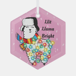 Lit Llama Ornament -  vakantieplezier