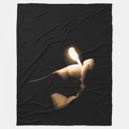 Lit Match Fleece Deken (Voorkant)