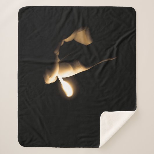 Lit Match Sherpa Deken (Voorkant)