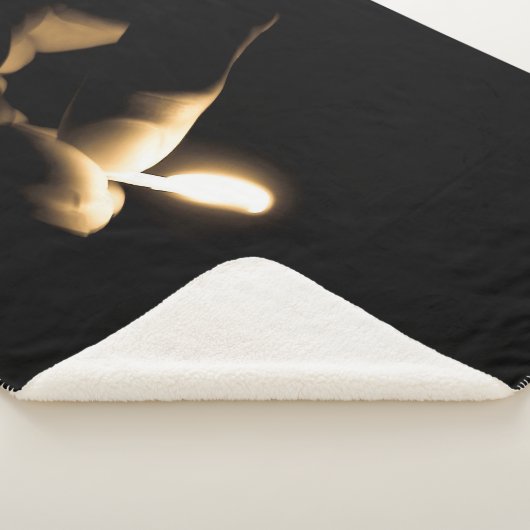 Lit Match Sherpa Deken (3/4)