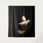 Lit Match Wandkleed (Voorkant)