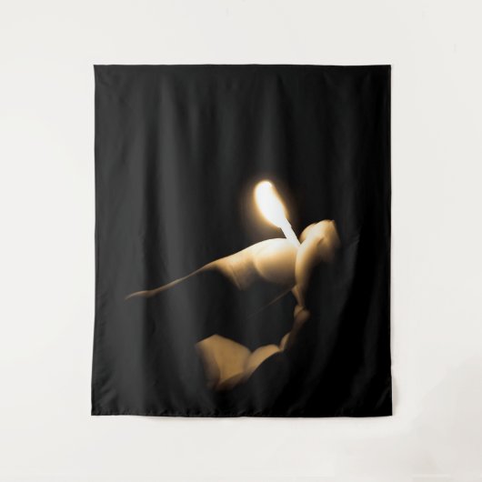 Lit Match Wandkleed (Voorkant)