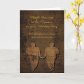 Lit van bruidegoms door Kaart van het Huwelijk van (Gele Bloem)