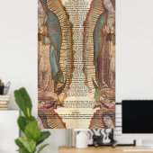 Litaan van Mary (30 x 60 extra groot) Poster (Thuiskantoor)