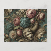 Litanie van aristocraten - Gotisch Victoriaans Feestdagenkaart (Voorkant)