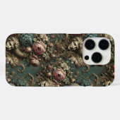 Litanie van Aristocraten - Gotische Bloemen Ontwer Case-Mate iPhone Case (Achterkant (horizontaal))