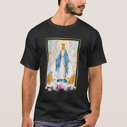 Litanie van de Gezegende Maagd Maria Moeder van Ch T-shirt (Voorkant)