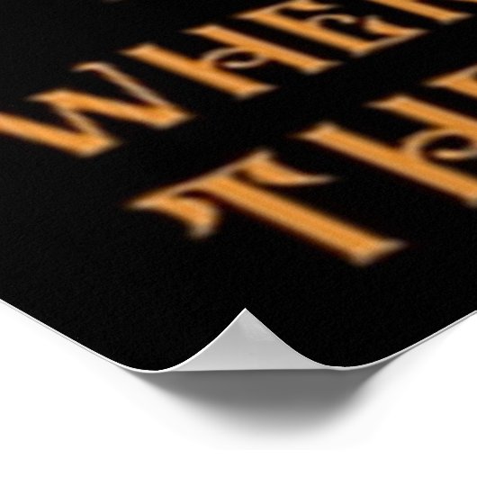 Litany against Fear Dune 2021 Poster (Hoek)