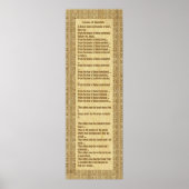 Litany of Humility Poster (Voorkant)