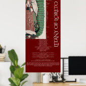 LITANY OF LORETO POSTER (Thuiskantoor)