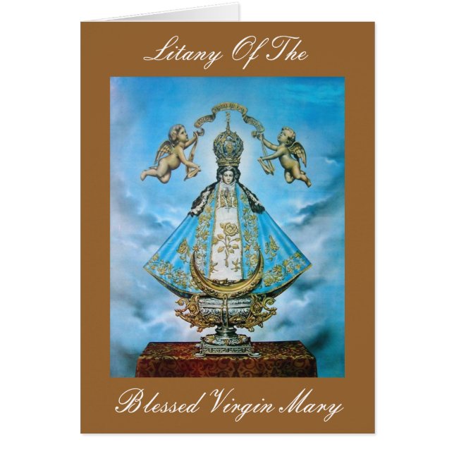 Litany of the Blessed Maagd Mary (Voorkant)