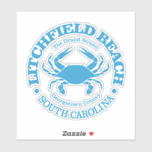 Litchfield Beach (krab) Sticker